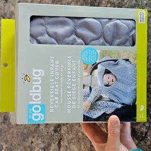 Goldbug New‎ Reversible Gray Car Seat Cover